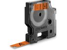 DYMO Nastro D1 vinyle 12mmx3m 1978367 nero/arancione (3501179783673)