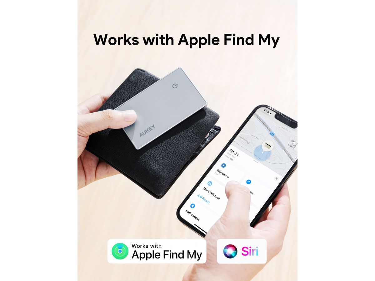 AUKEY TrackMate 3 Smart TrackerCard TM-21 (0689323787746)