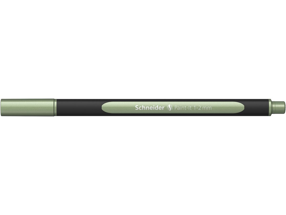 SCHNEIDER Penne in fibra Paint-it 1-2mm ML02001035 vintage green metallic (4004675154033)