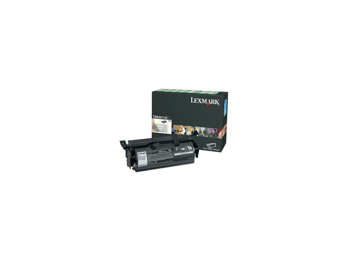 LEXMARK Modulo toner EHY return nero T654X11E T654 36'000 pagine (0734646064347)