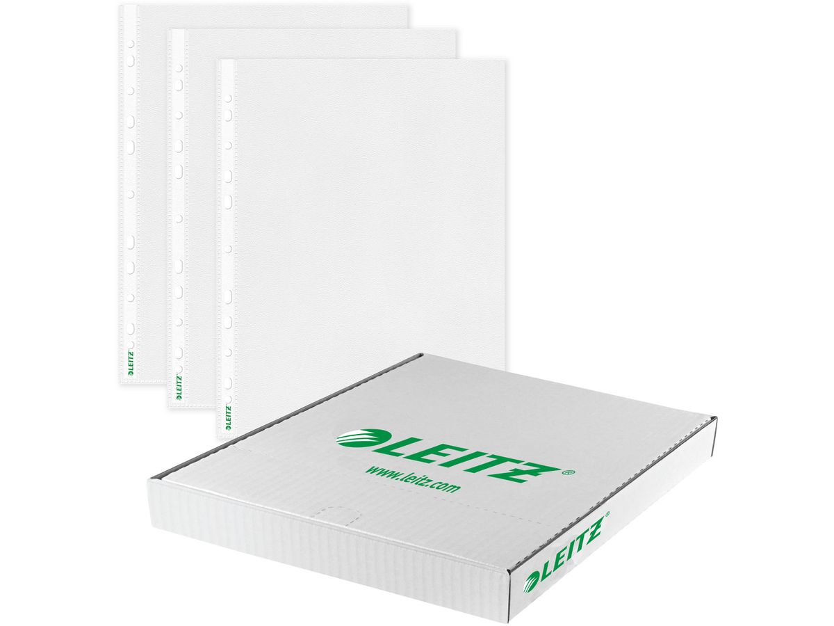 LEITZ Dossier PP A4 47900000 grana, 0,09mm 100 pz. (4002432432134)