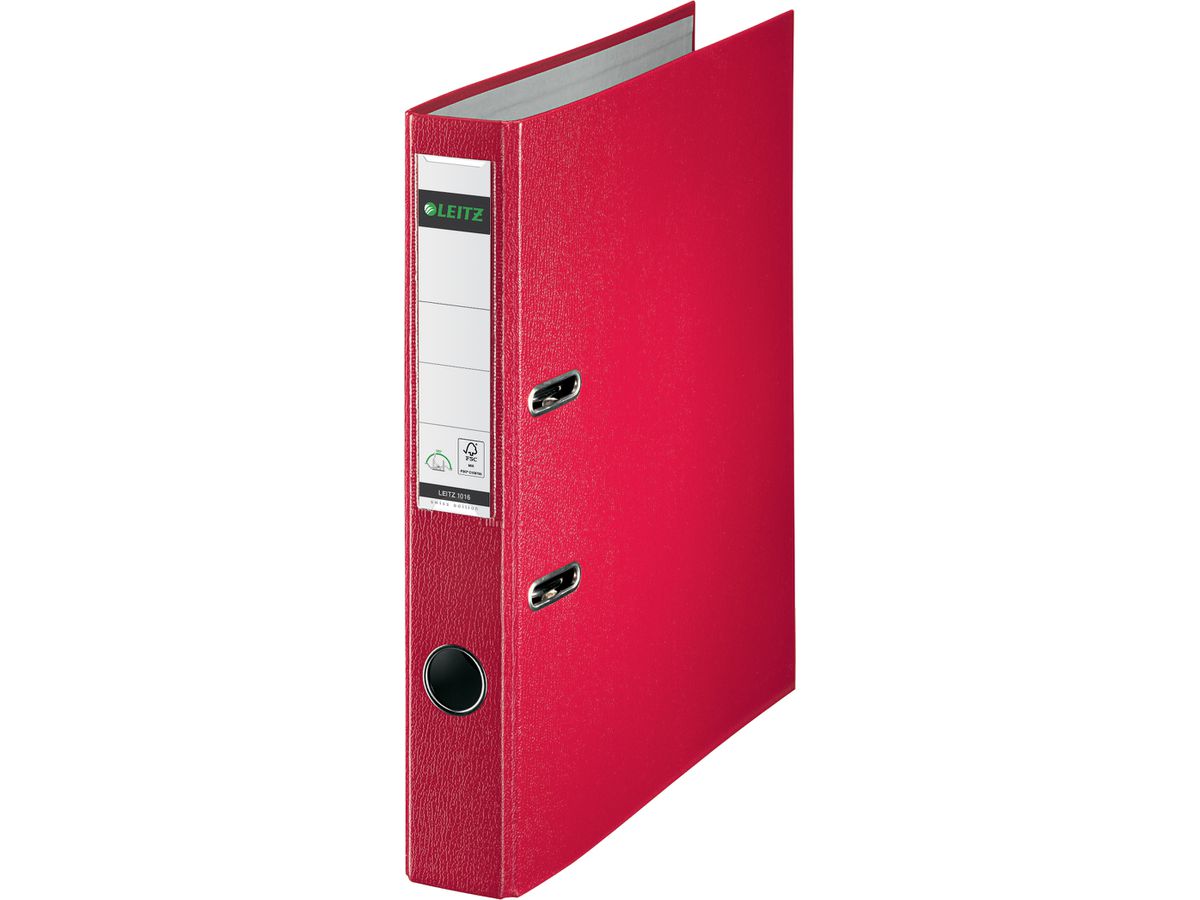 LEITZ Raccoglitore Swiss 5.2cm 10165025 rosso A4 (4002432365050)