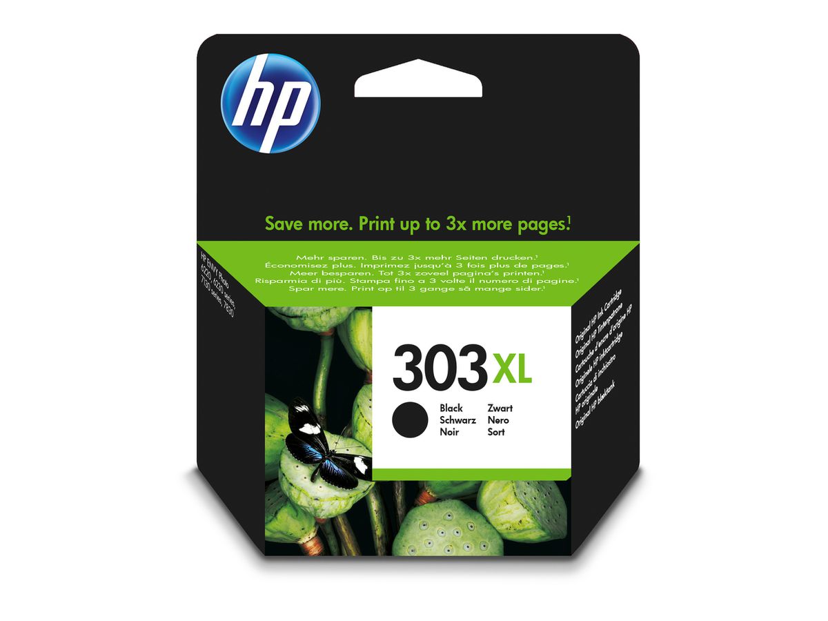 HP Cart. d'inchiostro 303XL nero T6N04AE Envy Photo 6230 600 pagine (0190780571101)