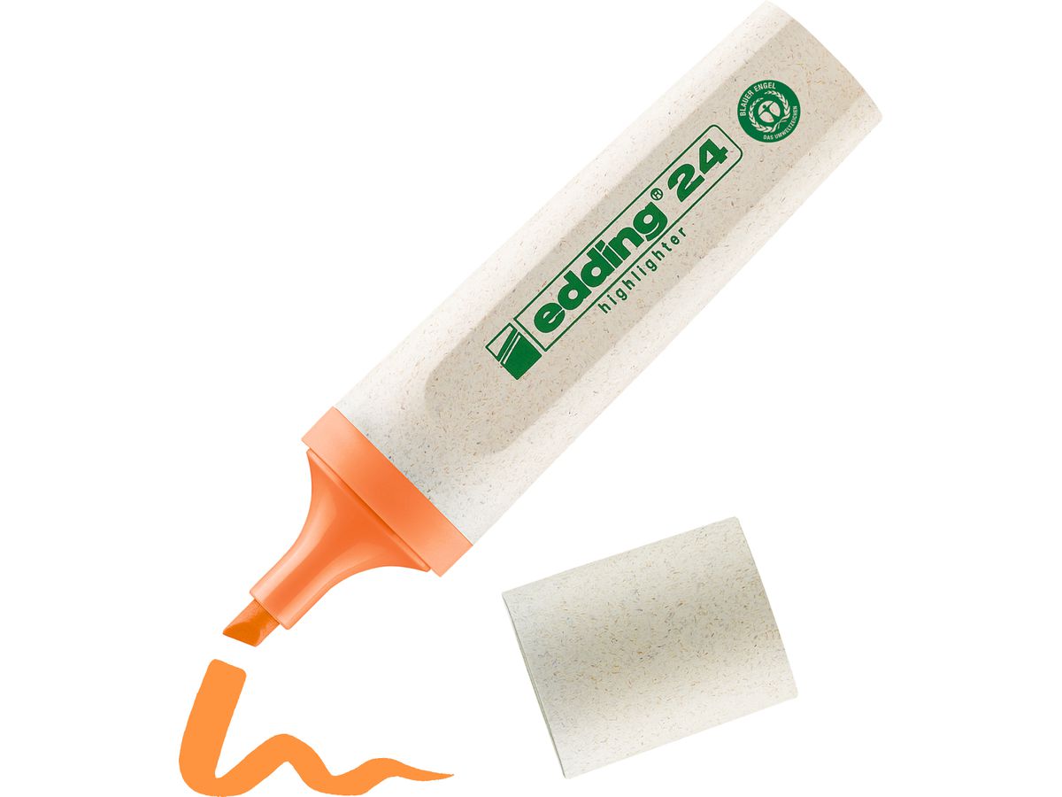EDDING EcoLine Evidenziatore 24 2-5mm 24-6 arancione (4004764928408)