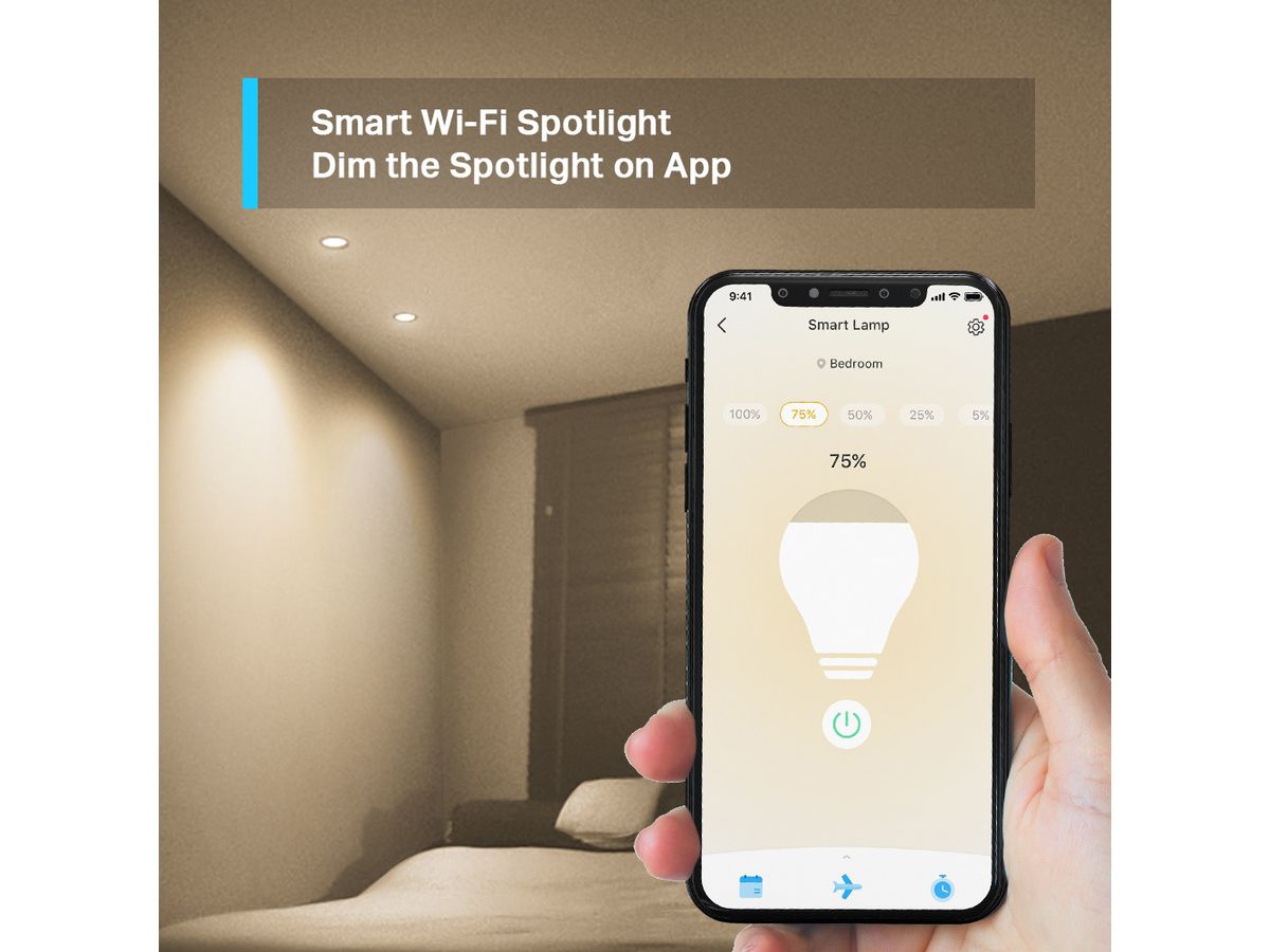 TP-LINK TapoL610(4-pack) Tapo L610(4-pack) Smart WiFi Spotlight Dimmable (4897098685754)