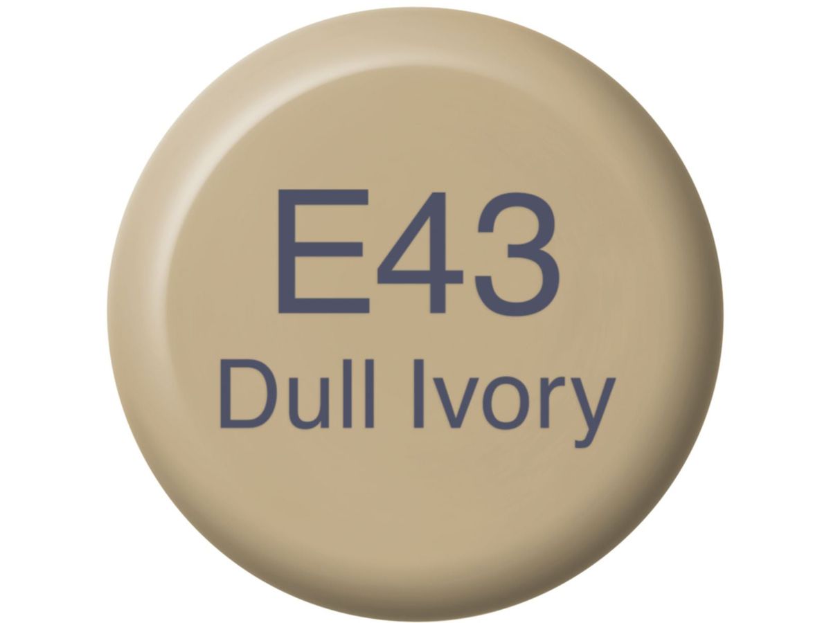 COPIC Ink Refill 21076235 E43 - Dull Ivory (4511338056882)