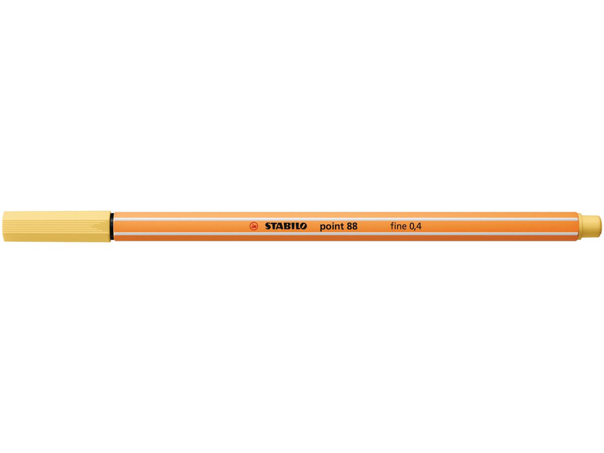 STABILO Fineliner Point 88 0.4mm 88/23 giallo chiaro (4006381579216)