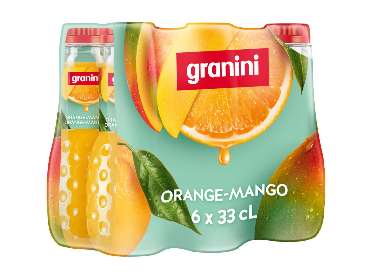 GRANINI Arancia e mango 12326924 33 cl, 6 pz. (7613035917453)