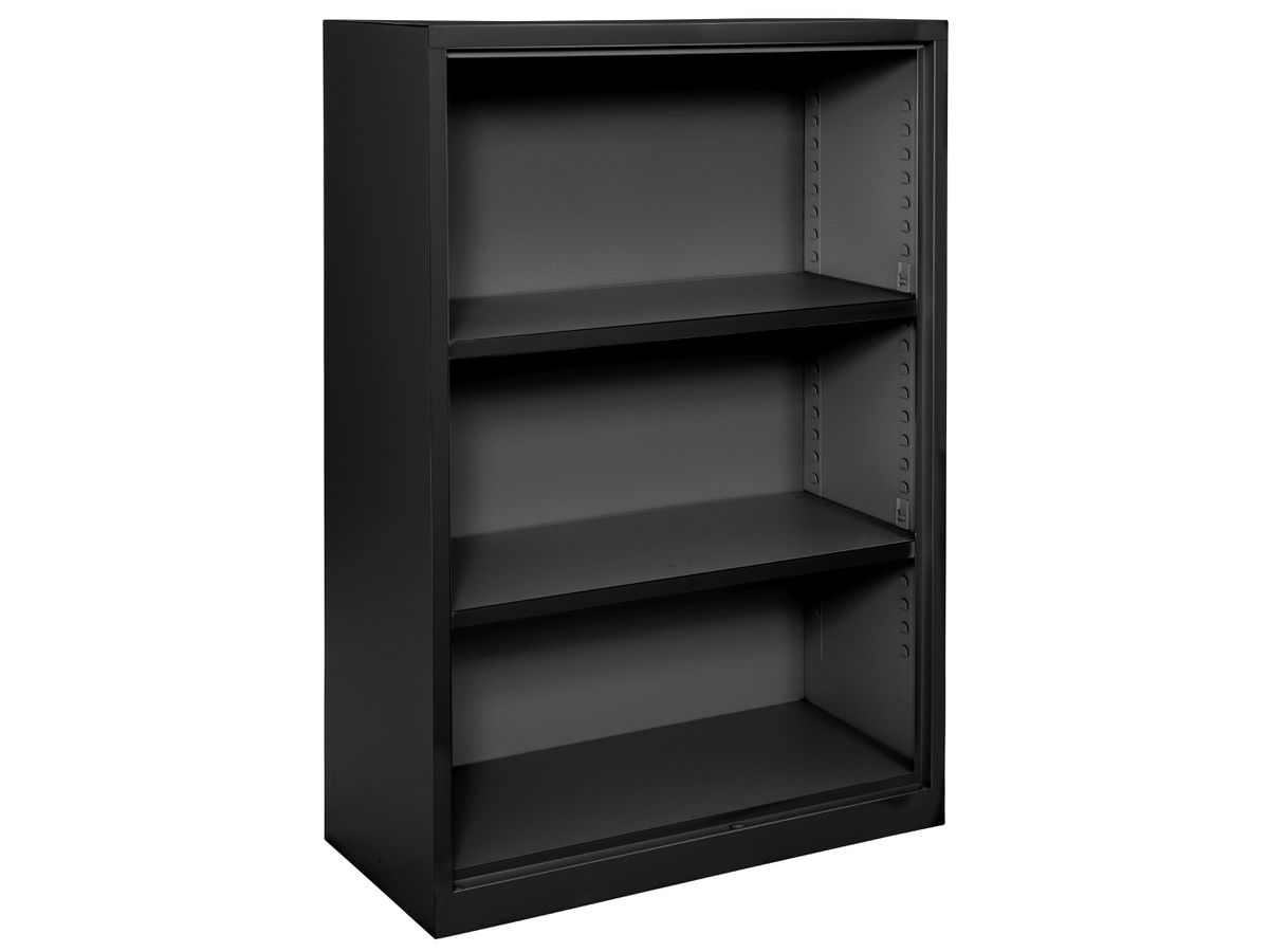 EDGY Regal 2295/0/9005 3 Ordnerhöhen, schwarz (4250327315745)