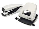 LEITZ Bucatrice/Cucitrice WOW 5095 5095-10-01 bianco, Bundle 30 fogli (4002432396276)