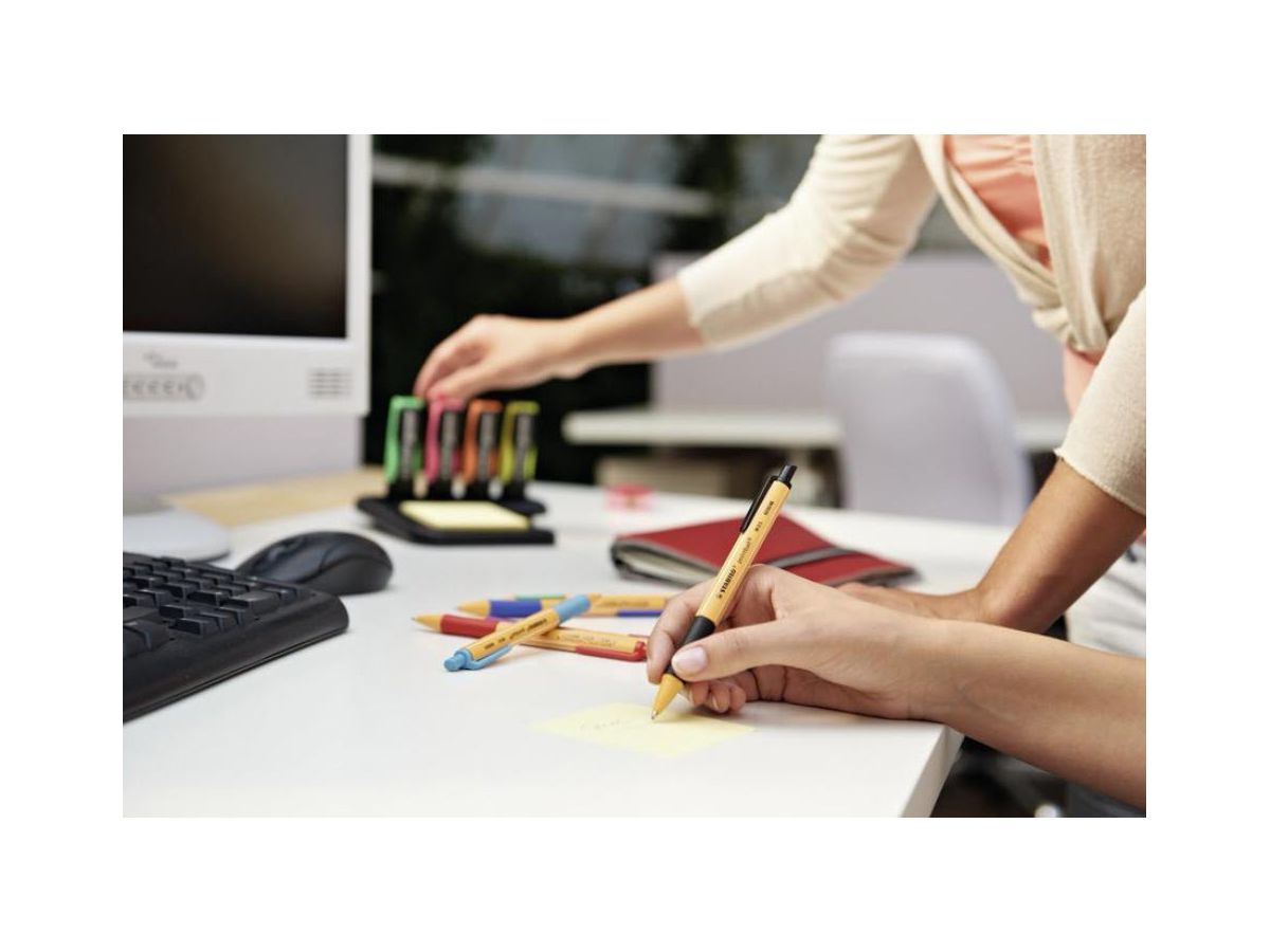 STABILO Penna a sfera pointball 0,5mm 6030/46 nero (4006381436991)