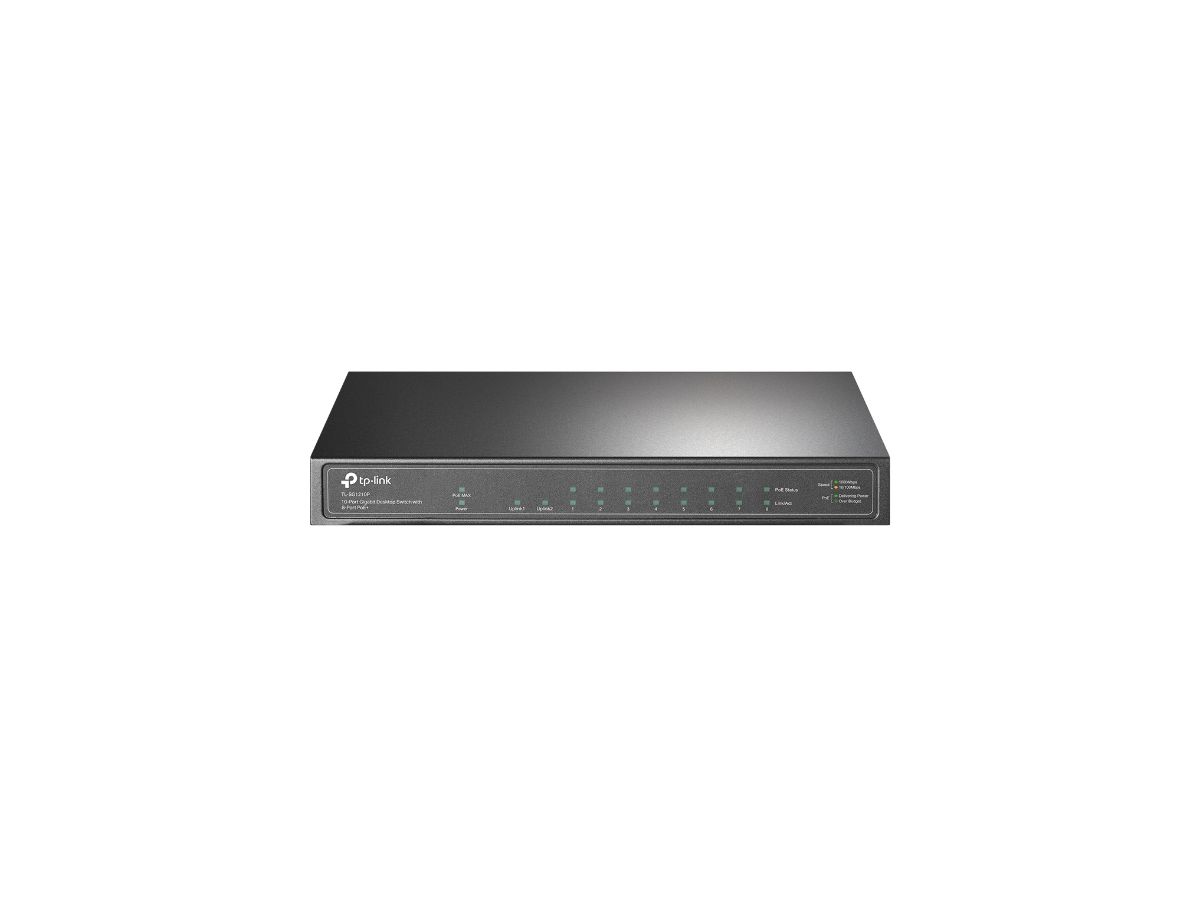TP-LINK 10-Port Gigabit PoE+Switch TL-SG1210P (6935364052980)