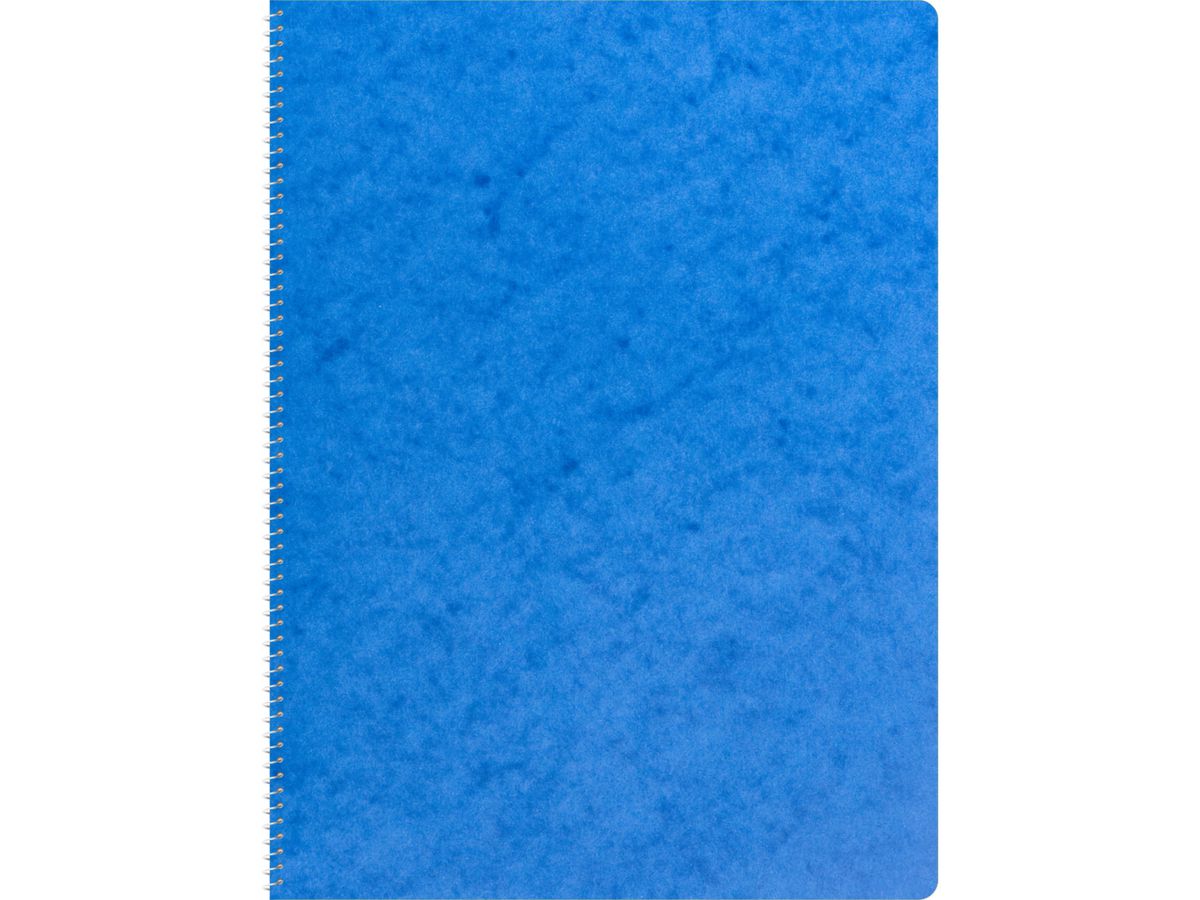 NOVOOO Carnet spirale ass. A4 729783 quadrillé, 4mm, 80g 48 flls. (9010729086828)