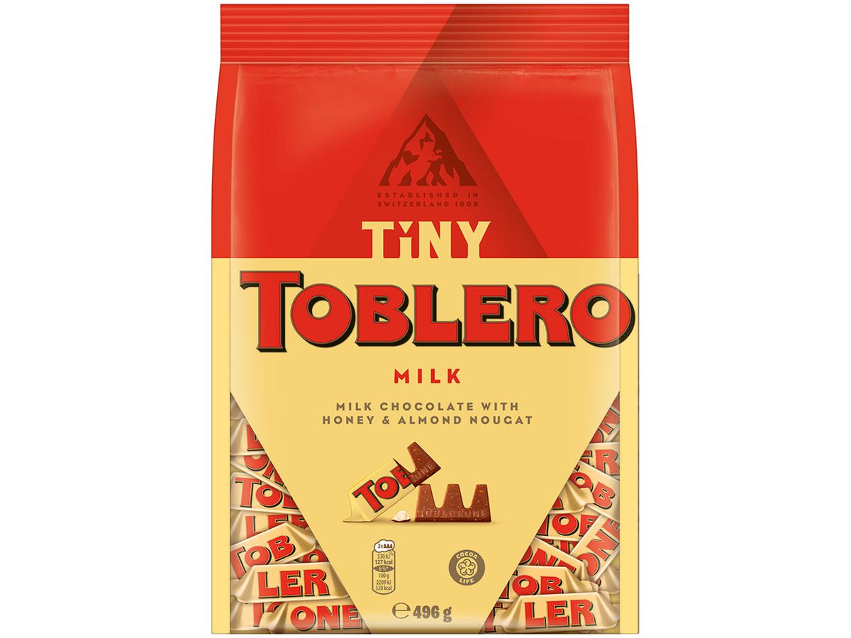 TOBLERONE Tiny latte 3058 496g (7622201387068)