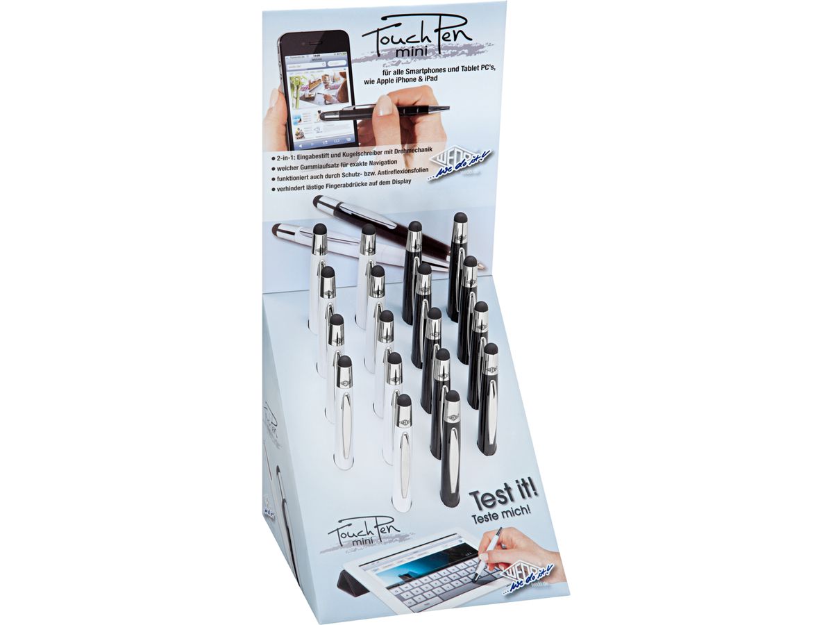WEDO Touch Pen Mini 2-in-1 26115099 ass. Display (4003801806655)