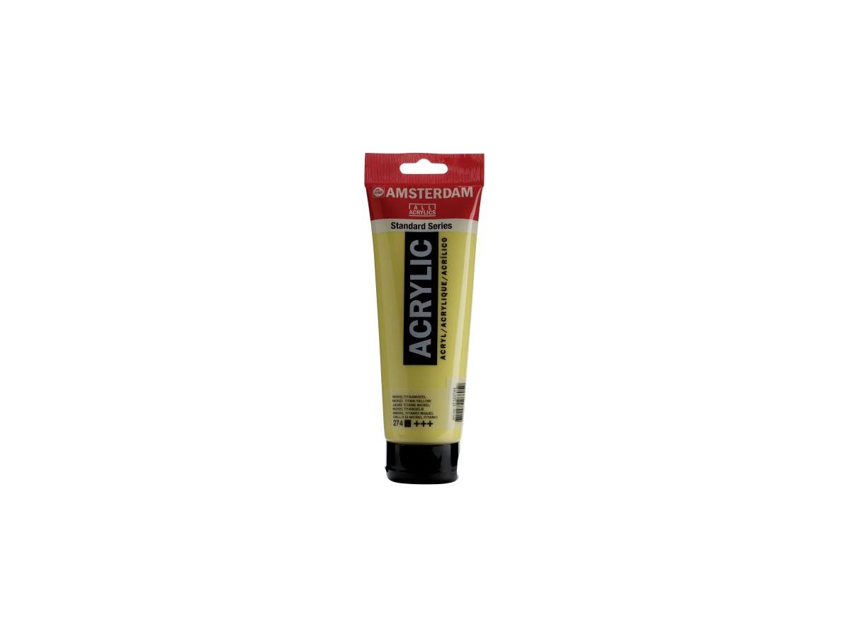 AMSTERDAM Colore acrilici 250ml 17122740 nickeltit.giallo 274 (8712079266950)