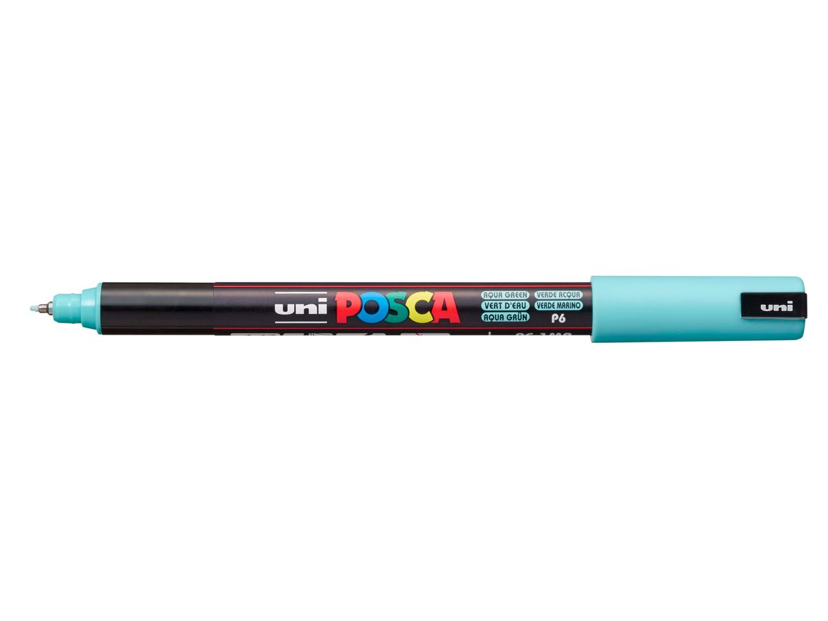 POSCA Fineliner 0.7mm PC-1MR_AQUA GREEN aqua grün (4902778249420)