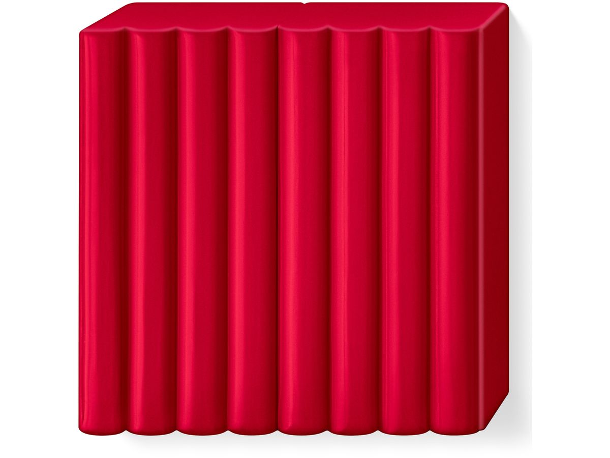 FIMO Pâte à modeler Soft 57g 8020-26 rouge (4006608809515)