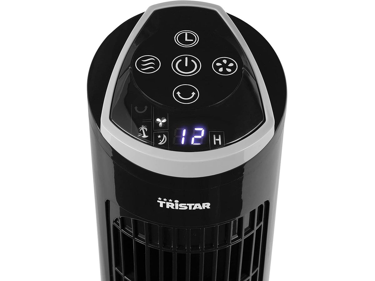 TRISTAR Ventilatore a piantana 76cm VE-5865 nero (8713016094988)