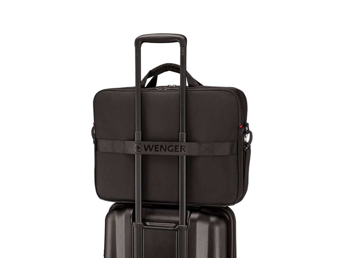WENGER Laptop Briefcase 17inch 653301 XE Brief Black (7611160272812)