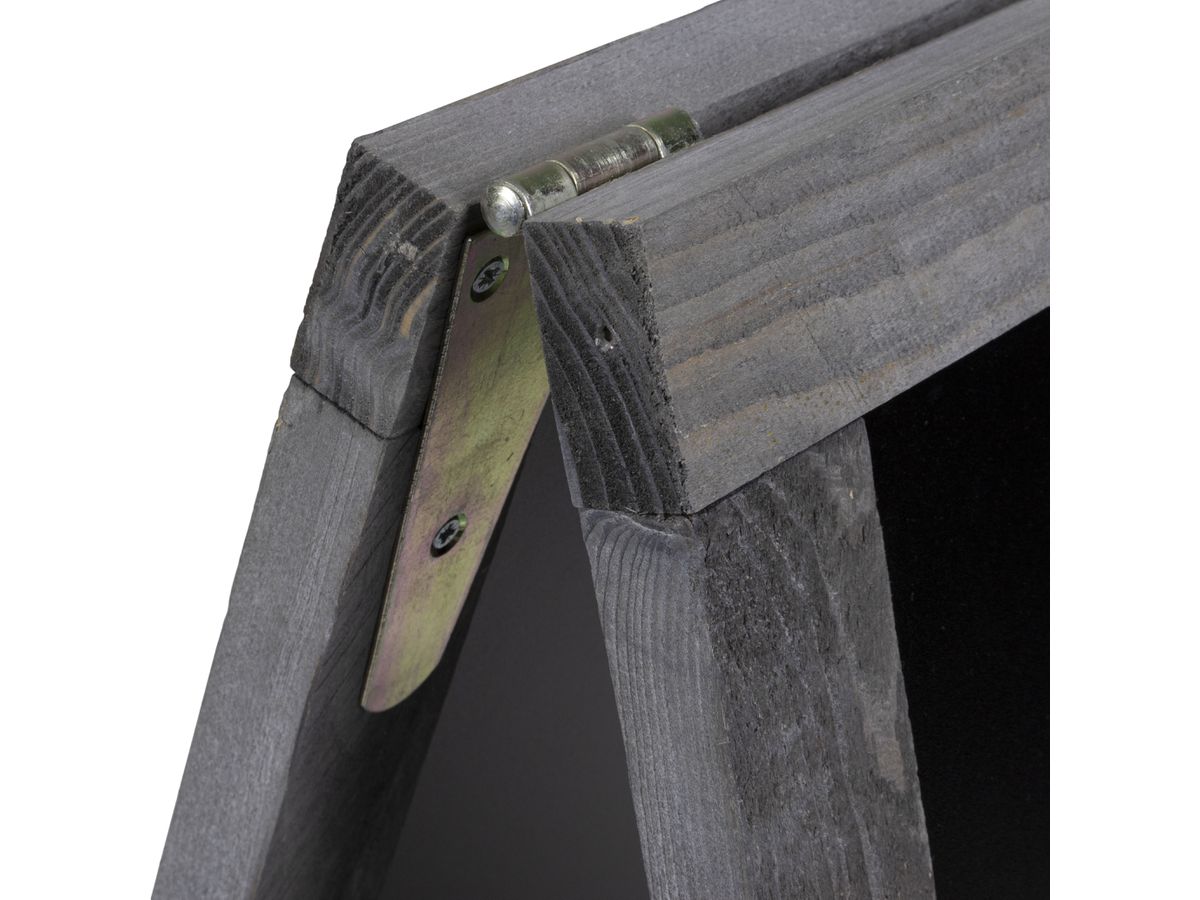 SECURIT Gehwegtafel m. Holzrahmen SBD-NG-85 Vintage grey 85x55x4.5cm (8719075287736)