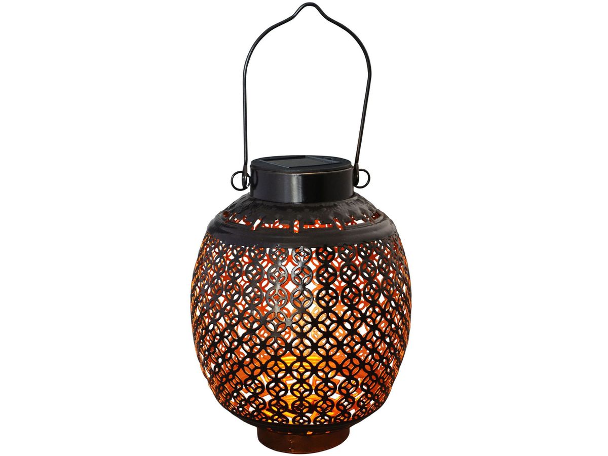 SCHOENENBERGER Lampe de décoration IZAR 97.802603 noir, solar, LED (7611453939118)