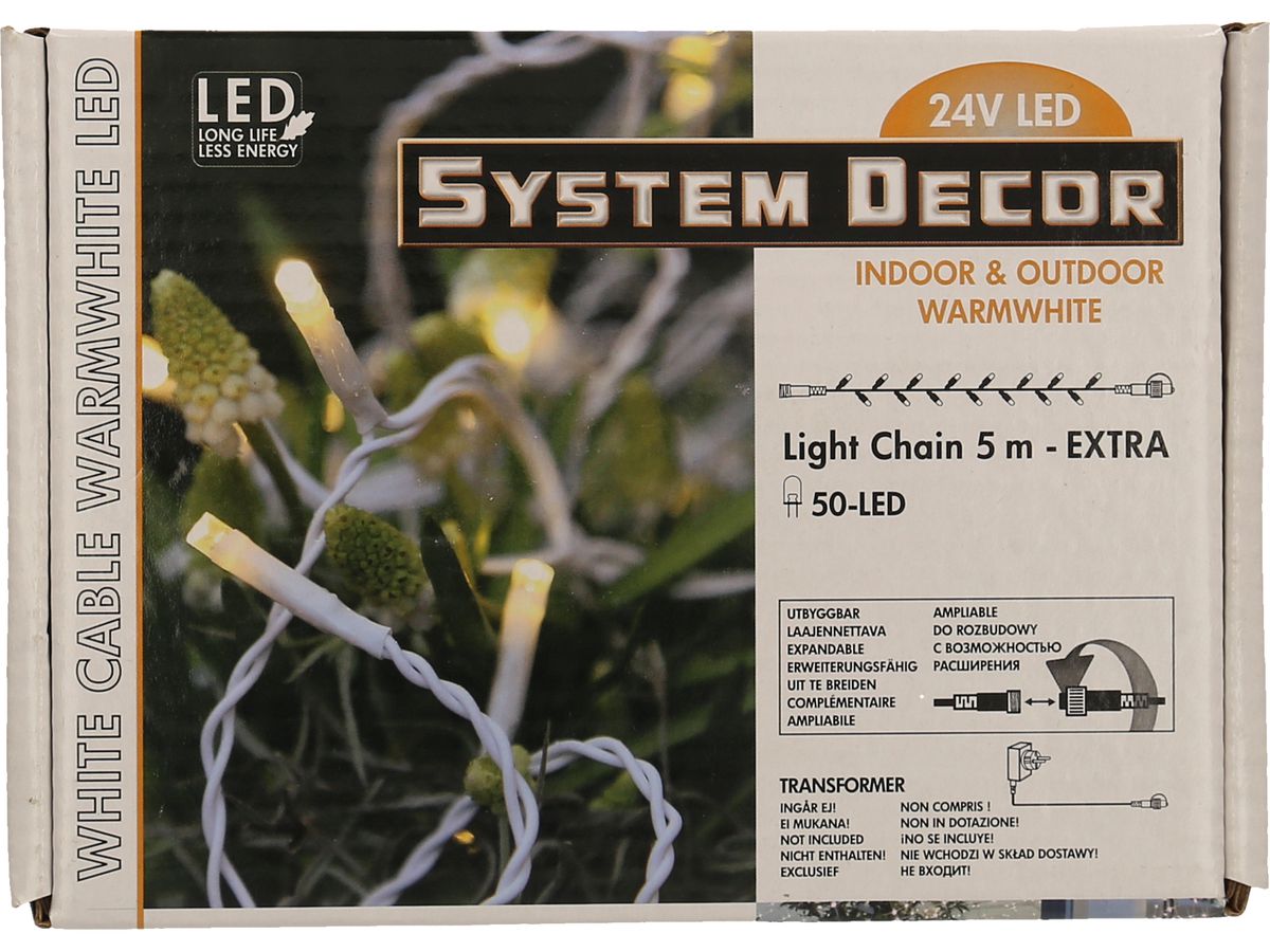 STAR TRADING System Decor luci fiabesche 5m 12.495-28 Extra, bianco (7391482018250)