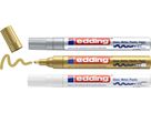 EDDING Paintmarker 750 2-4mm 750-E3-met gold/silver/white 3 pezzi (4057305021007)