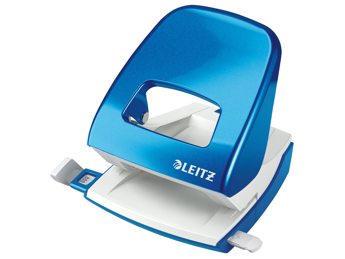 LEITZ Bürolocher NeXXt WOW 5008 50082036 blau für 30 Blatt (4002432392865)