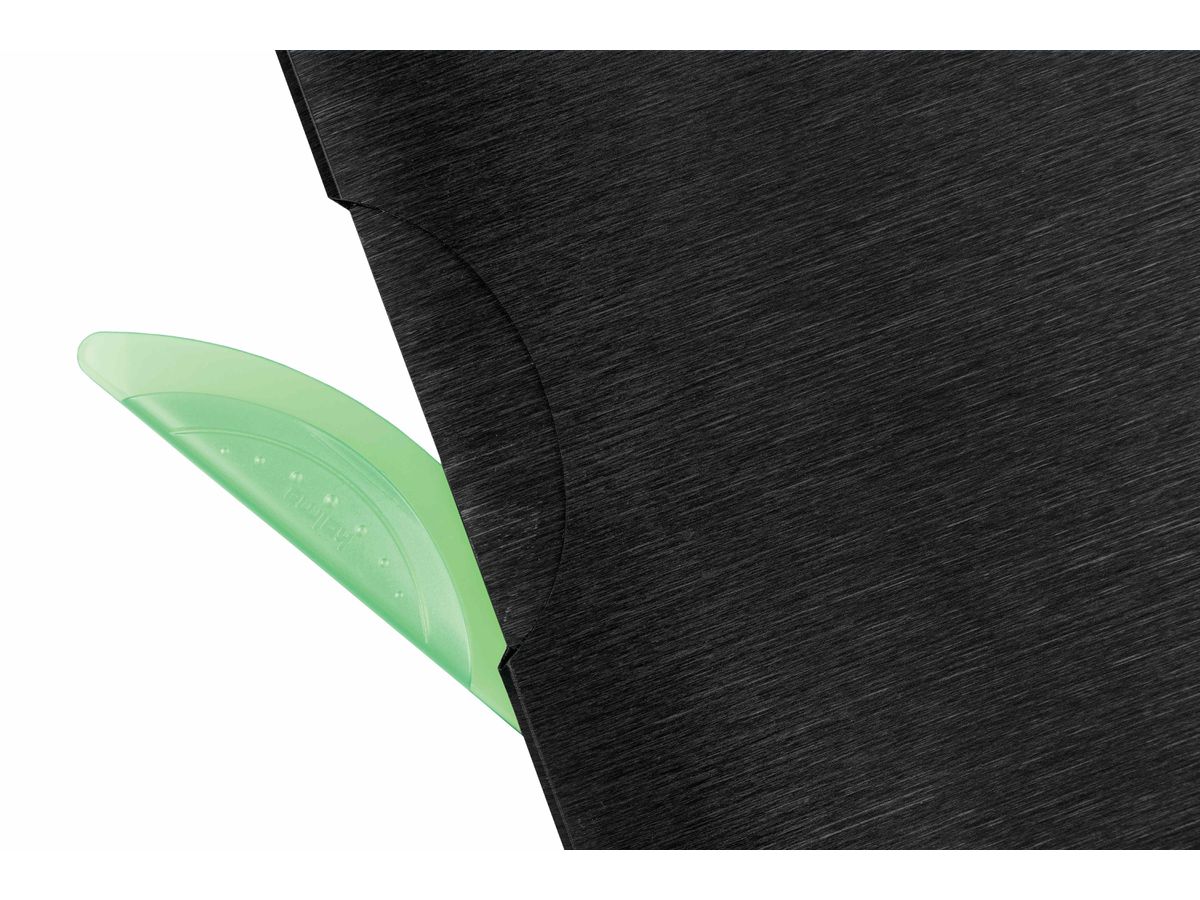 KOLMA Cartella LineaVerde A4 11.141.01 nero, PP, Sand, recycling (7611967113561)