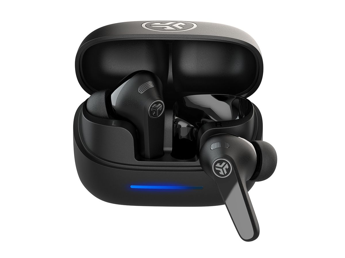 JLAB JBuds Pods ANC Earbuds IEUEBJBPODSRBLK124 True Wireless, Black (0810119073068)