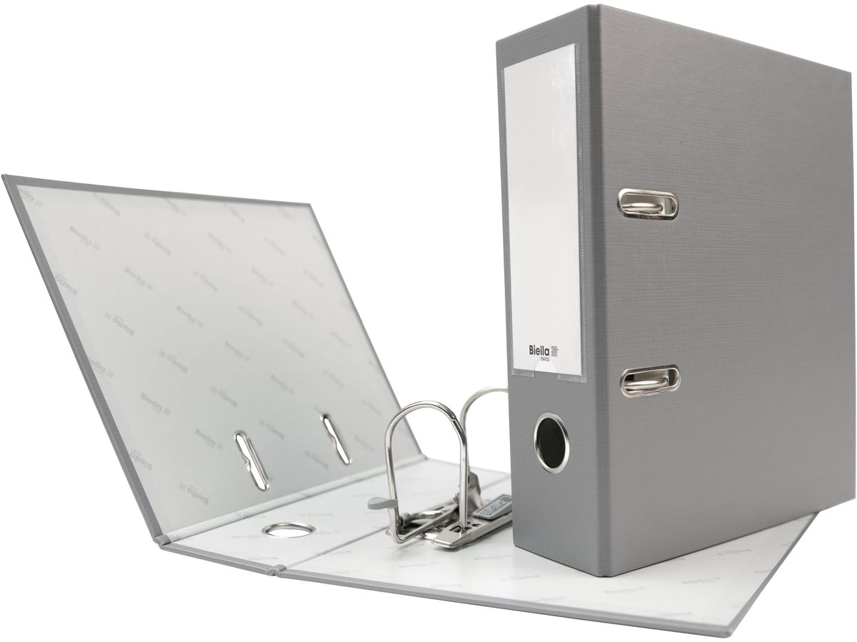 BIELLA Classeur fédéeral 7cm 10050700U gris A5 (7611365200054)