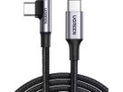 UGREEN Fast Chargingcable 90 Degree 70643 USB-C to C PD 100W, 1m (6957303876433)