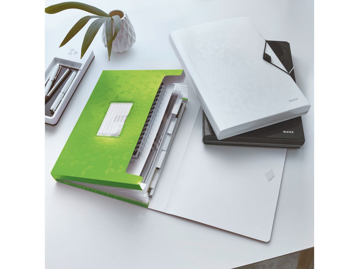 LEITZ Cartella progetto WOW A4 45890054 verde (4002432123339)