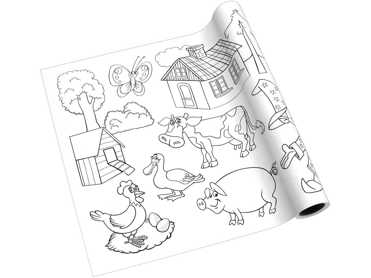 PELIKAN Roul.de papier à dessin unis. 191778 autocollant 300mmx4m (7640106196660)