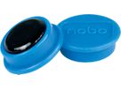 NOBO Aimant ronde 24mm 1915292 bleu 10 pcs. (5028252611145)