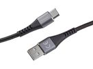 INTENSO Cable USB-A to USB C 7901100 1.5 m, Nylon black (4034303036004)