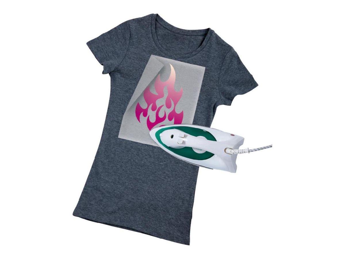 AVERY ZWECKFORM Film textile Iron-on A4 MD1003 Inkjet habits couleurs 4 pcs. (4004182045435)