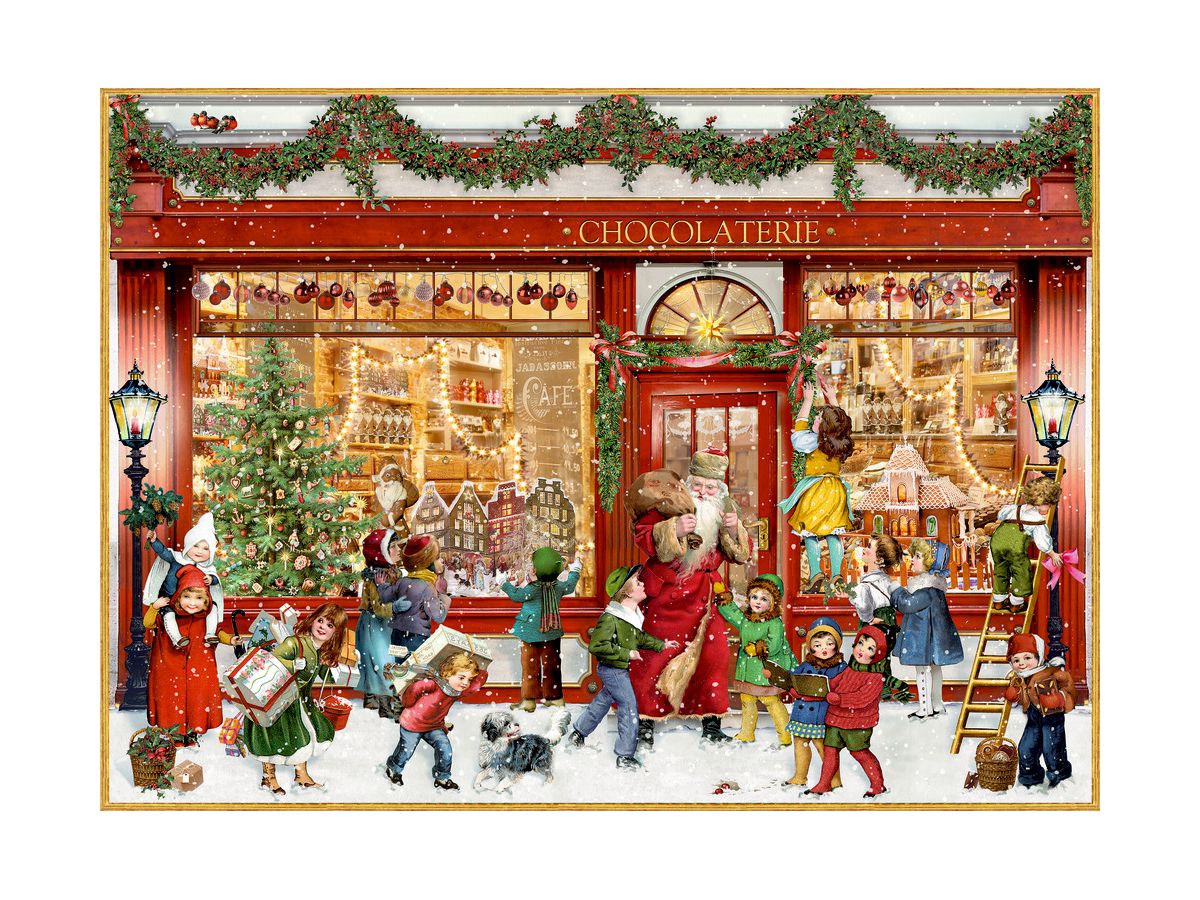 COPPENRATH Adventskalender Mini 85x60mm 94873 Fröhliche Weihnachten (4050003948737)