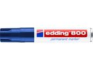 EDDING Marqueur permanent 800 4-12mm 800-3 bleu (4004764053919)