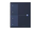 OXFORD Spiralbuch A4+ 400191240 kariert 5mm, dunkelblau 80 Bl. (3020120242644)