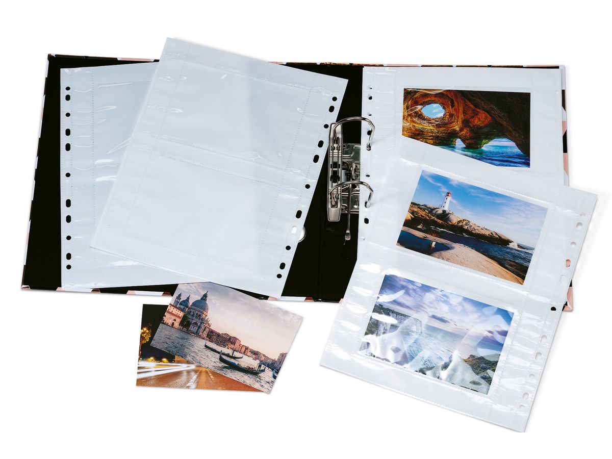 HERMA Cartelline Fotophan 10x15cm 7586 4 pezzi/10 fogli (4008705075862)