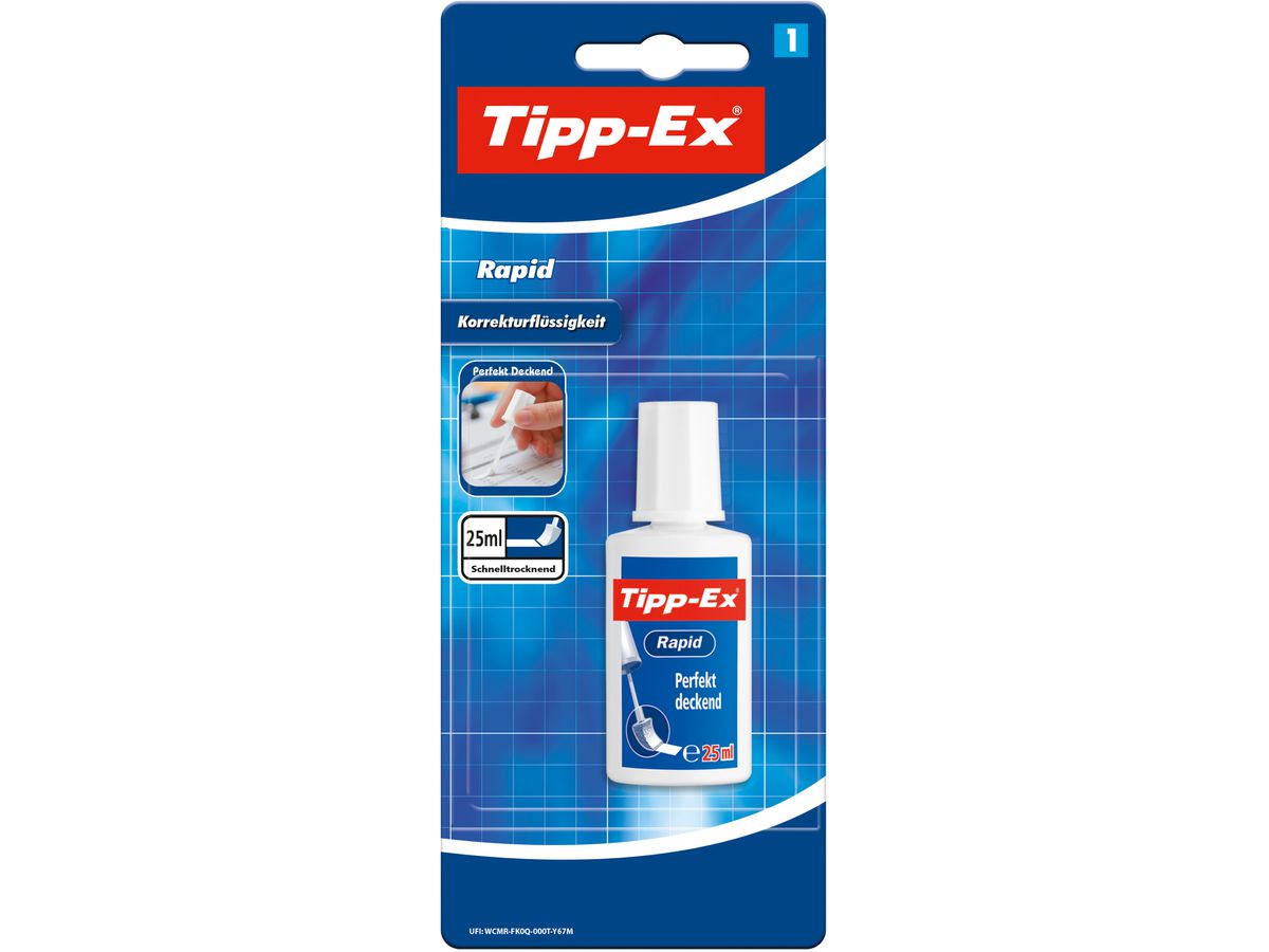 TIPP-EX Fluide de correct. 20ml 8871561 Rapid Fluid (3086126100272)