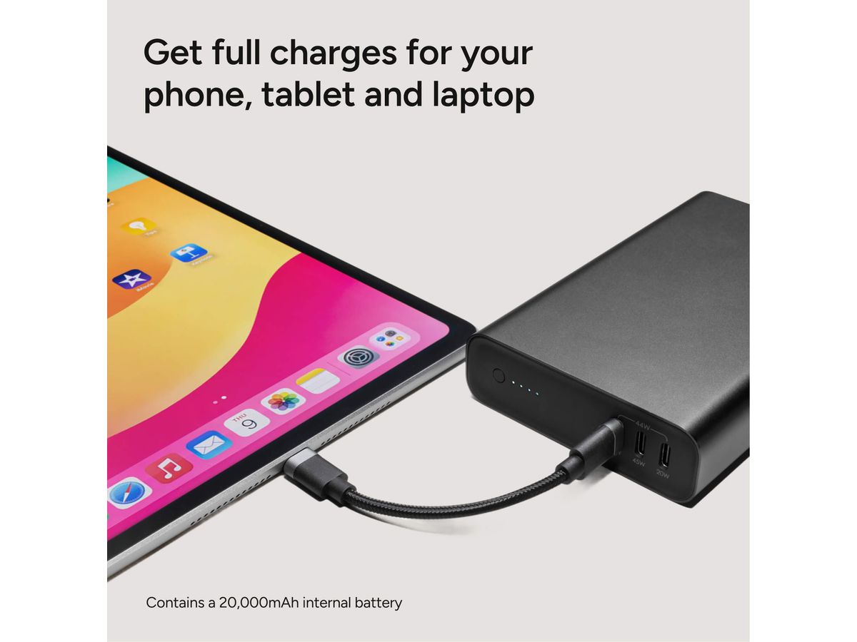 MOPHIE Powerstation Pro 20000mAh 401114331 65W, Black (0840390311641)