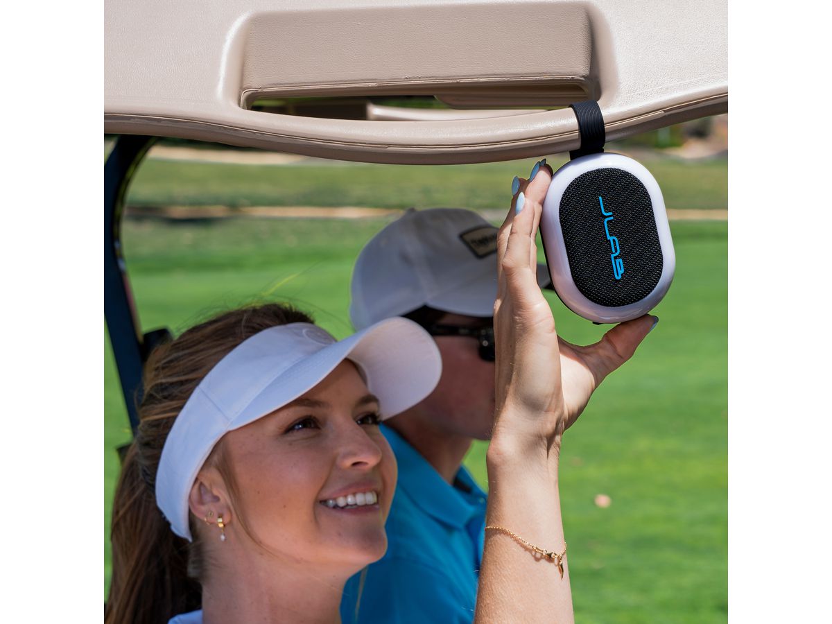 JLAB POP Party Portable Speaker IEUSBPOPRBLK123 Wireless, Black (0810119073792)