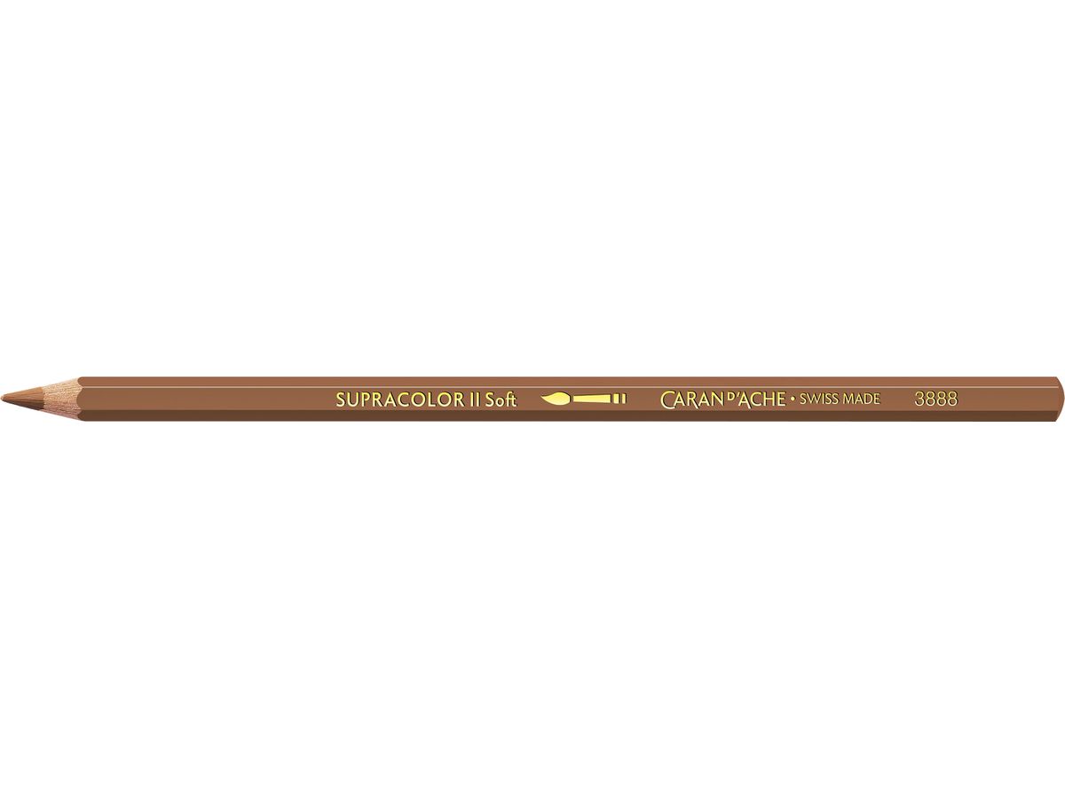 CARAN D'ACHE Farbstifte Supracolor 3,8mm 3888.055 zimtbraun (7610186845581)