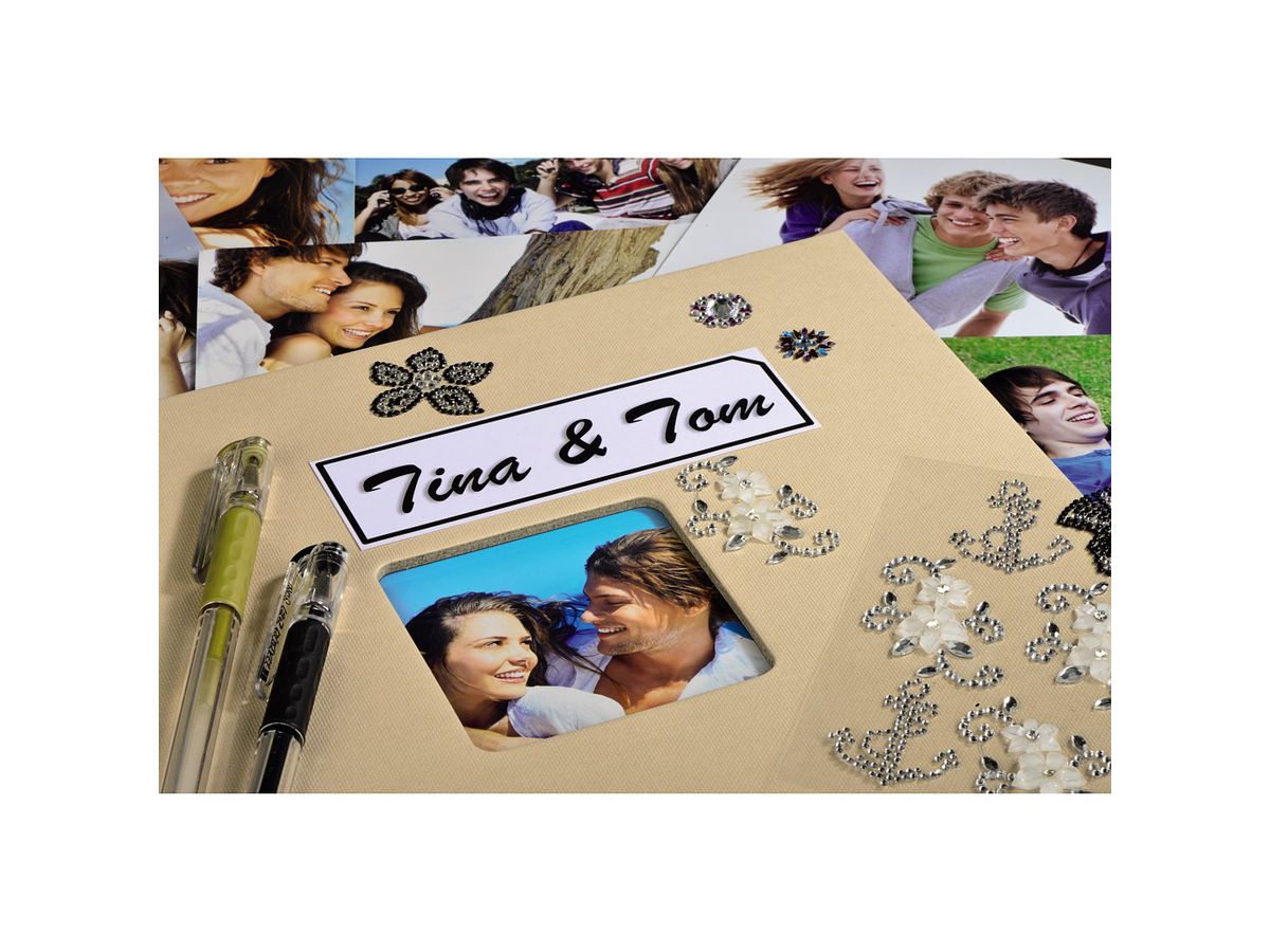 HAMA Album Fine Art 36x32cm 10609 taupe 25 pagine (4007249106094)