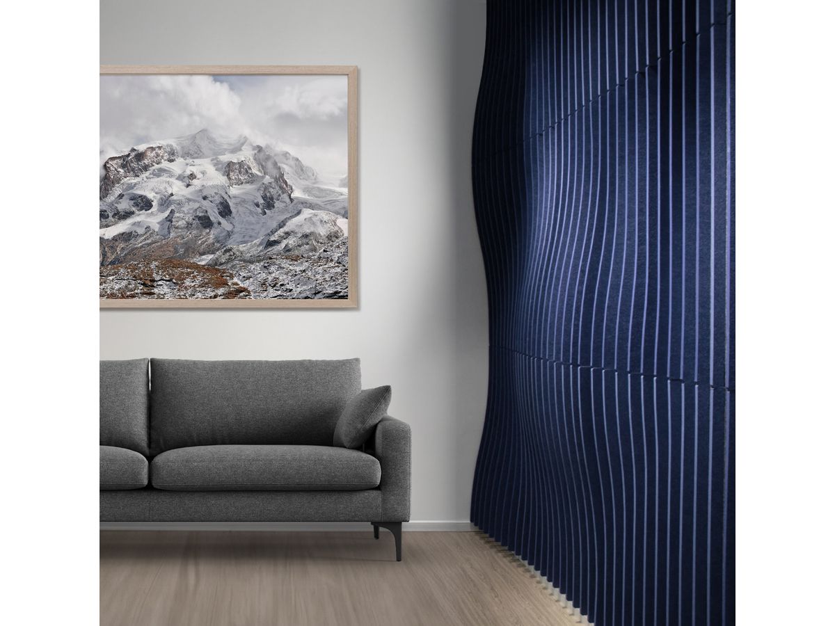 SUONO Pannelli a parete 120x120x5cm 3331.U12.4700 BLADES, blu (7640439765397)