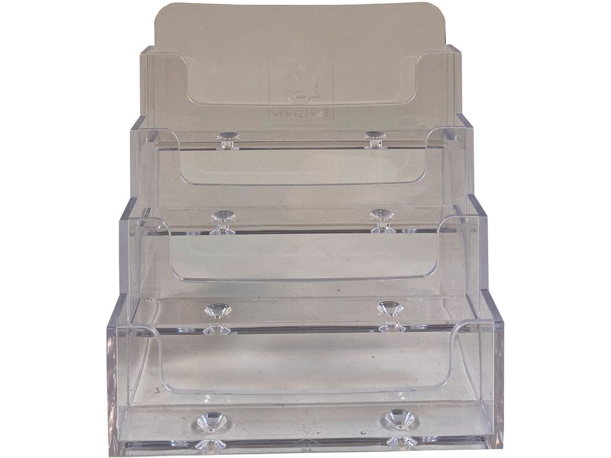 EXACOMPTA Porta biglietto da visita 71158D trasparente 102x109x107mm (9002493109100)