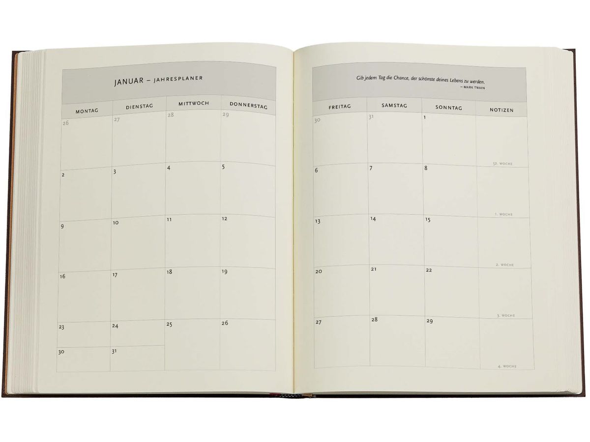 PAPERBLANKS Agenda Anemone 2026 FD0699-3 1S/2P VER Ultra SC AL 18x23cm (9780349706993)